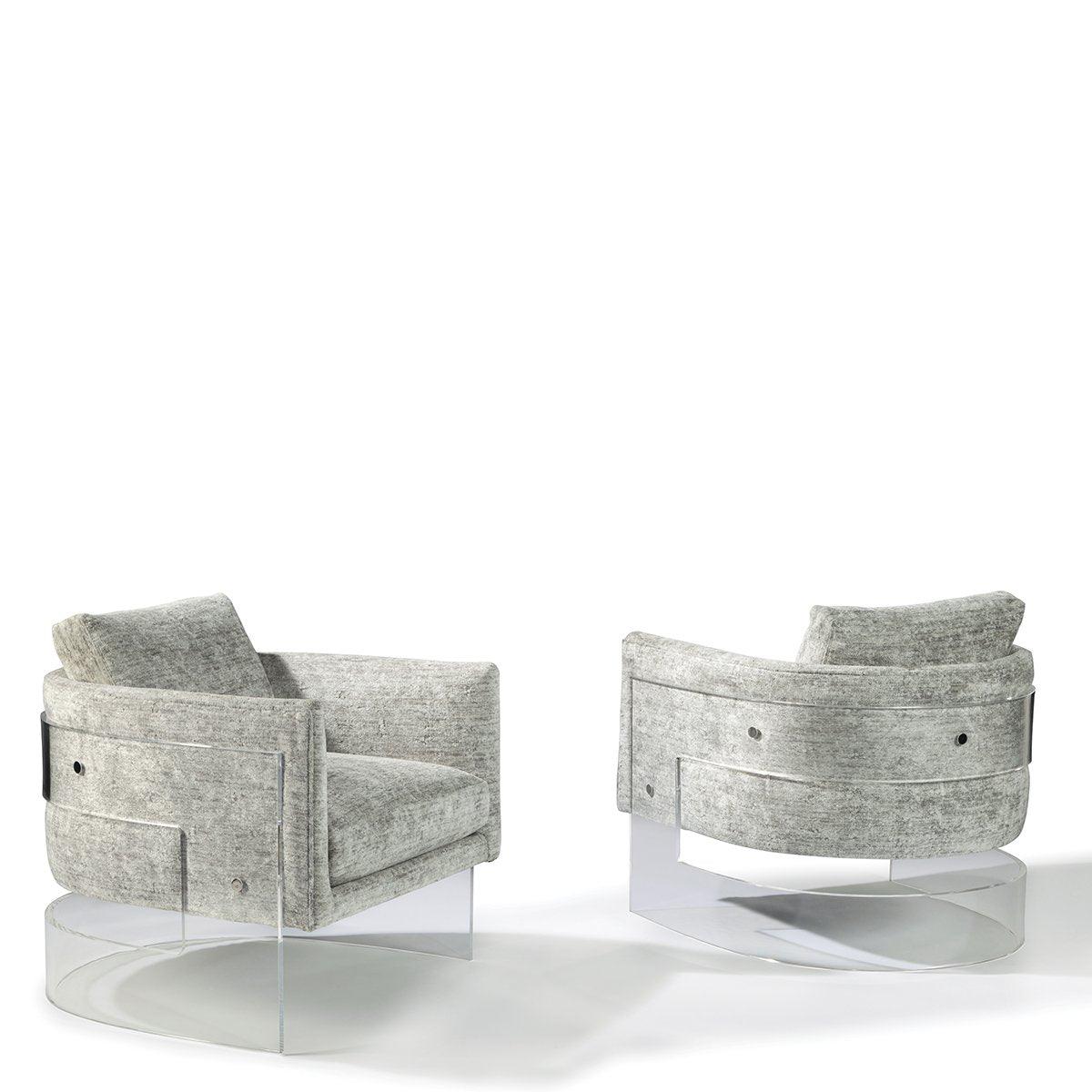 Acrylic lounge chair online
