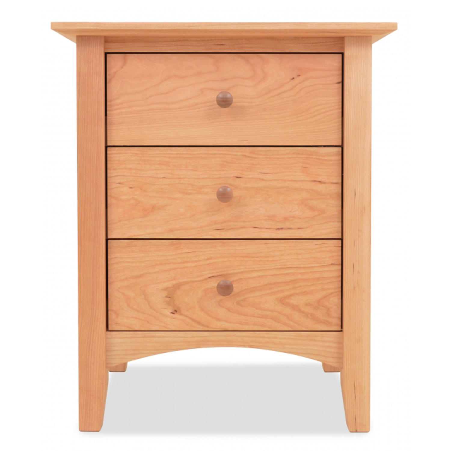 Canterbury Three Drawer Nightstand - Urban Natural Home Furnishings