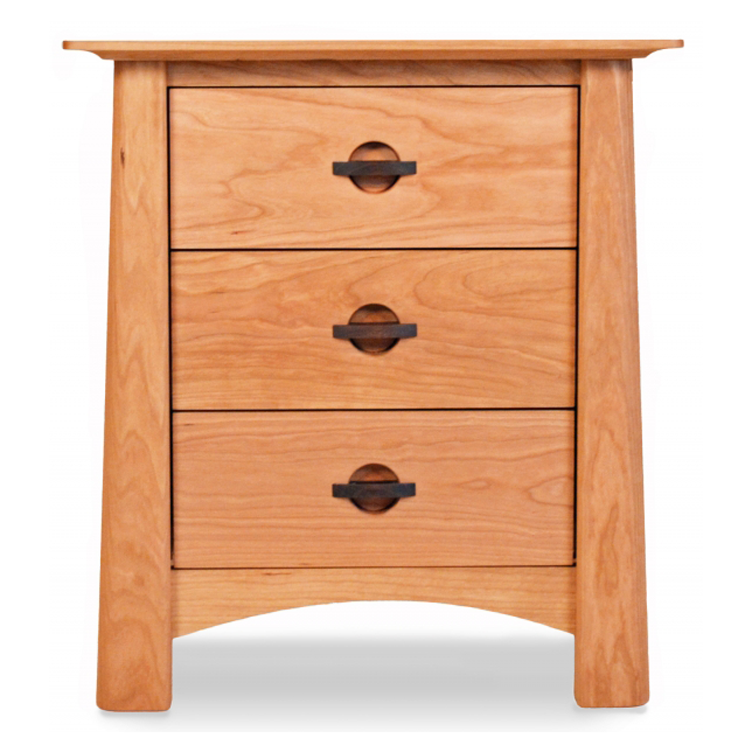 Harvestmoon Three Drawer Nightstand - Urban Natural Home Furnishings