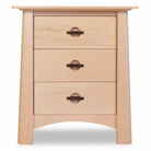 Harvestmoon Three Drawer Nightstand - Urban Natural Home Furnishings