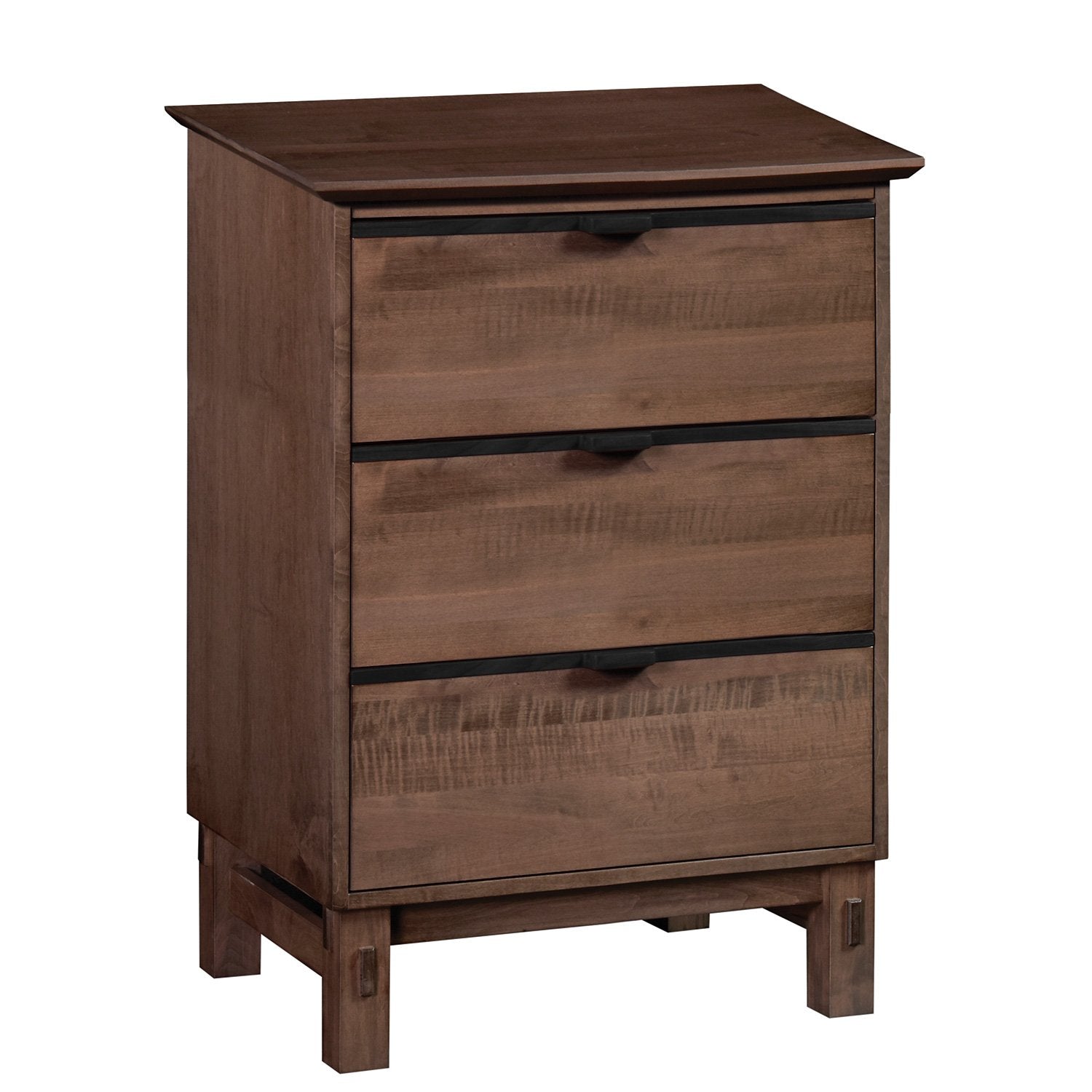 Sutter Creek 3-Drawer Nightstand - Urban Natural Home Furnishings