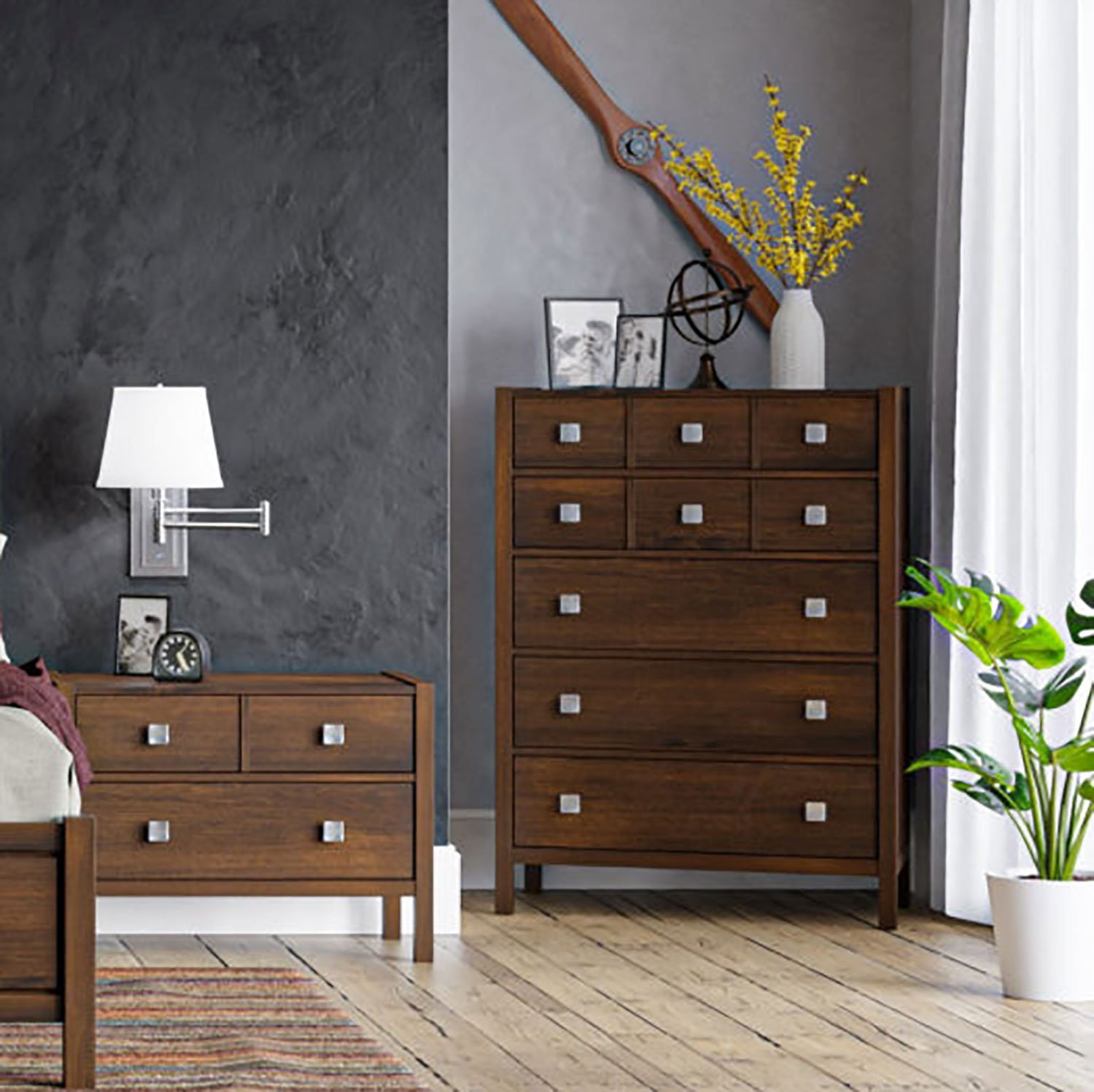 Hammond 5-Drawer Chest - Urban Natural Home Furnishings