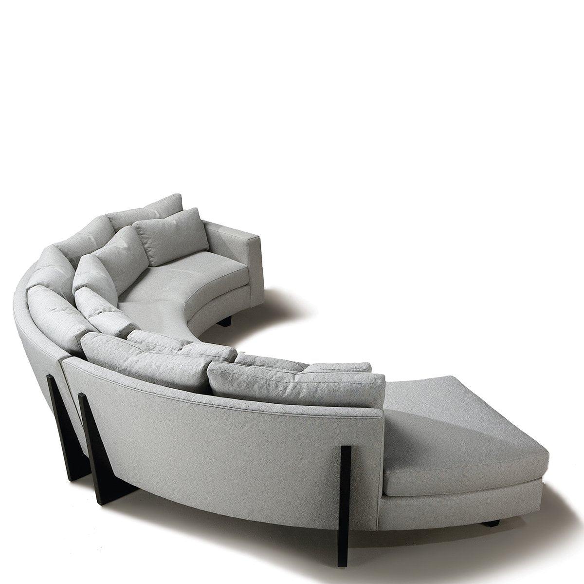 Semi circle sectional couch online