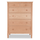 Shaker Six Drawer Chest - Urban Natural Home Furnishings