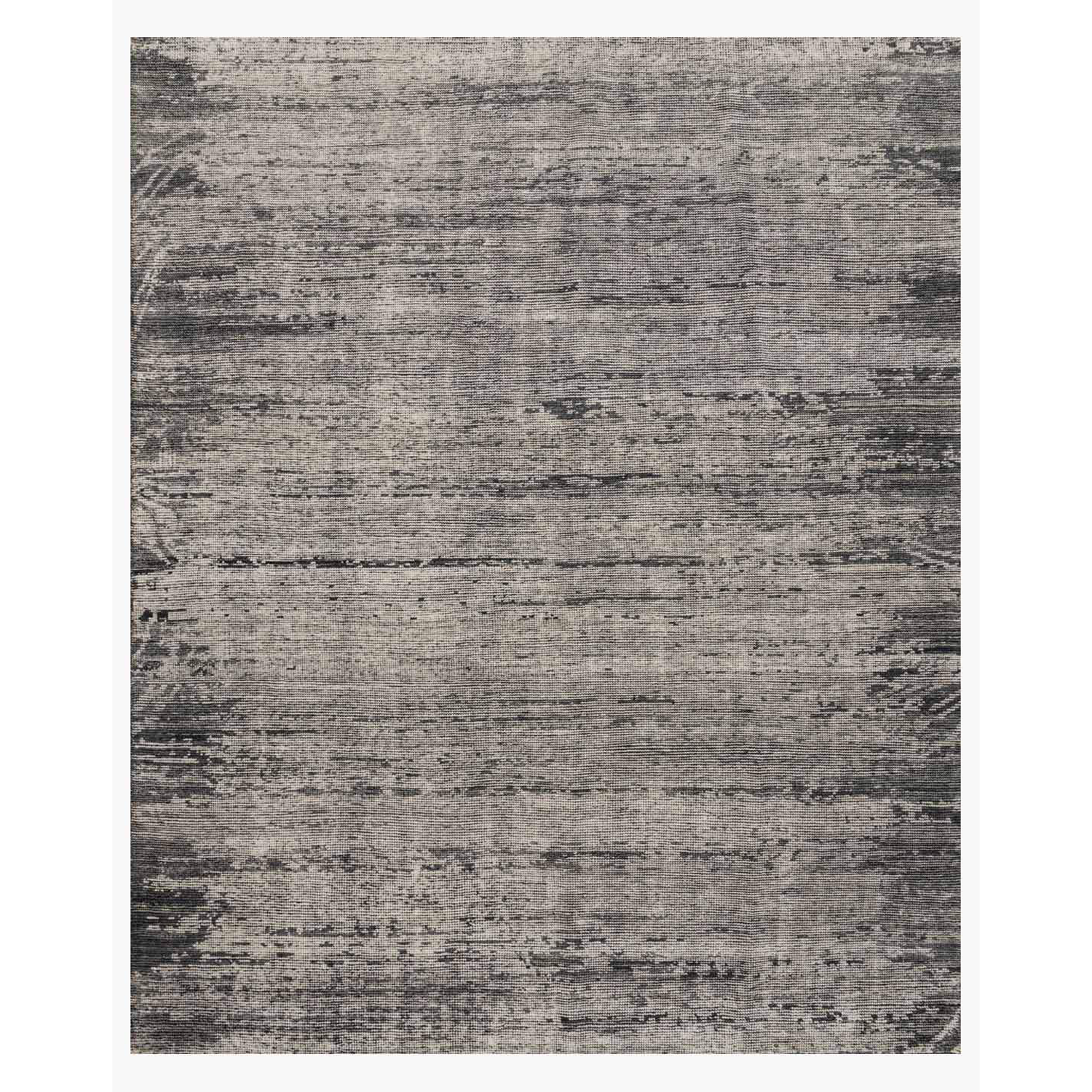 Amara Hand Knotted Rug in Silver/Dark Grey - Urban Natural Home Furnishings