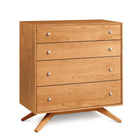 Astrid Four-Drawer Dresser in Cherry - Urban Natural Home Furnishings.  Dressers & Armoires, Copeland