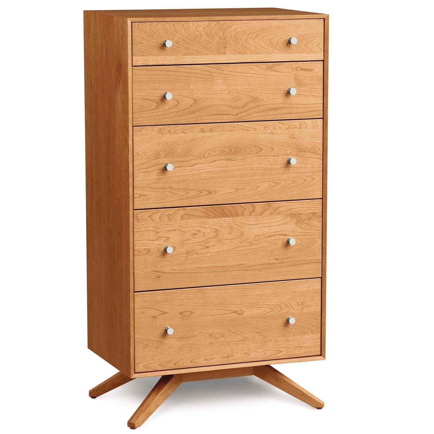 Astrid Five-Drawer Dresser in Cherry - Urban Natural Home Furnishings.  Dressers & Armoires, Copeland