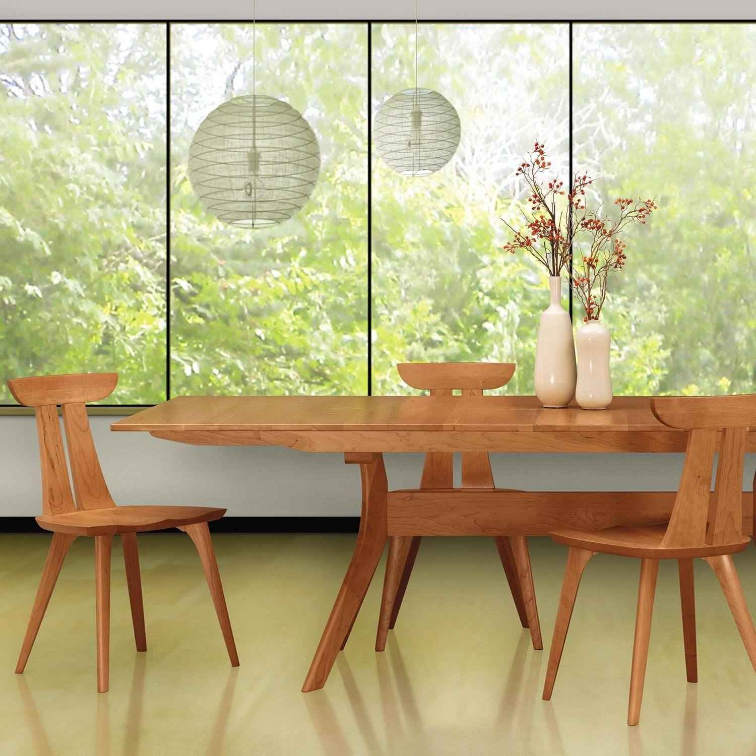 Audrey Extension Table in Cherry - Urban Natural Home Furnishings.  Dining Table, Copeland