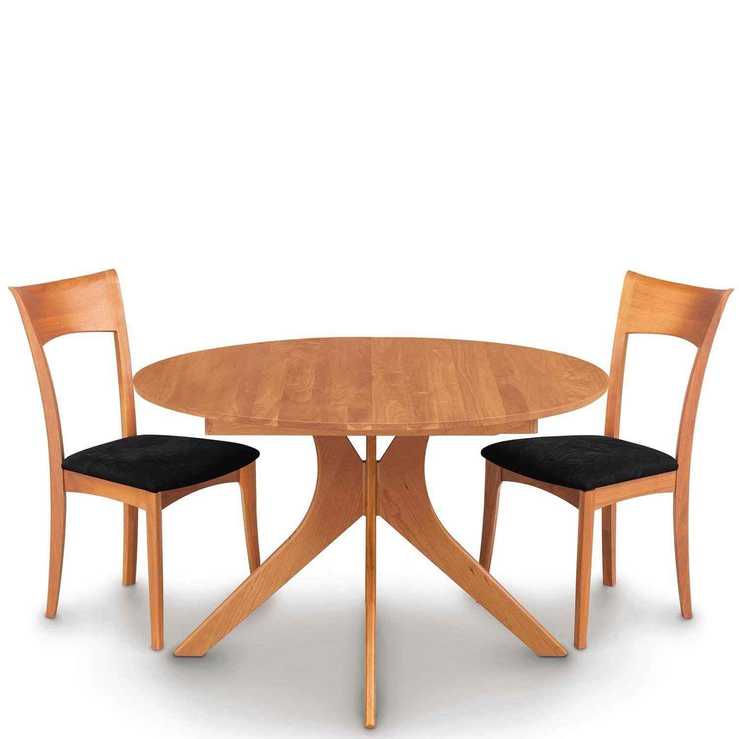 Audrey Round Extension Table in Cherry by Copeland