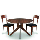 Audrey Round Extension Table in Walnut - Urban Natural Home Furnishings.  Dining Table, Copeland