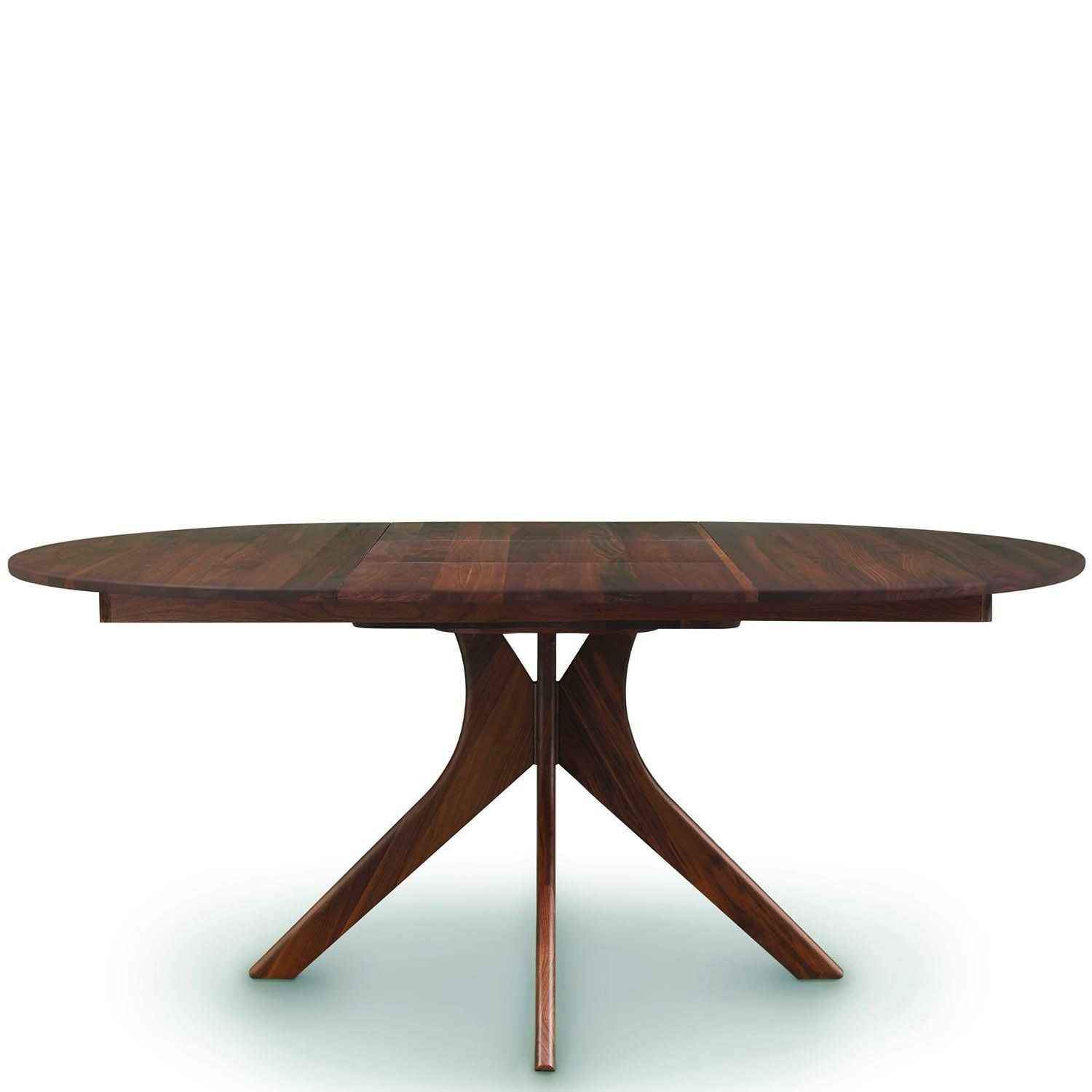 Audrey Round Extension Table in Walnut - Urban Natural Home Furnishings.  Dining Table, Copeland