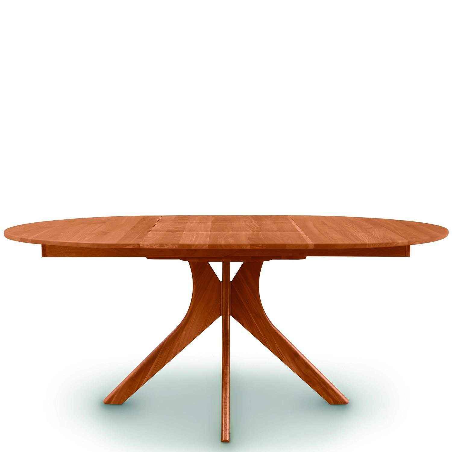 Audrey Round Extension Table in Cherry by Copeland