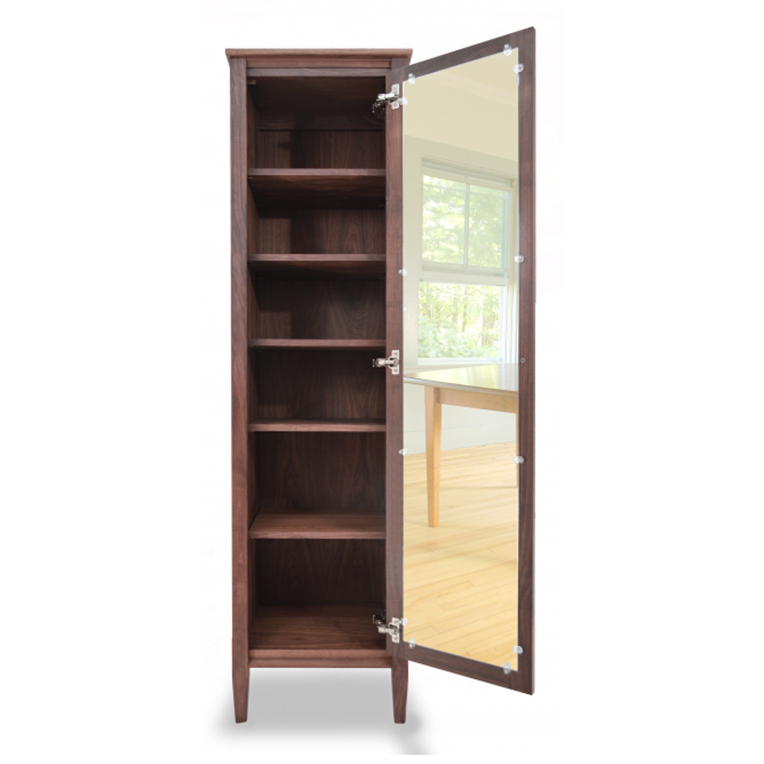 Shaker Mirror Door Closet - Urban Natural Home Furnishings