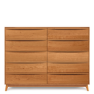 Catalina Ten Drawer Dresser in Cherry - Urban Natural Home Furnishings