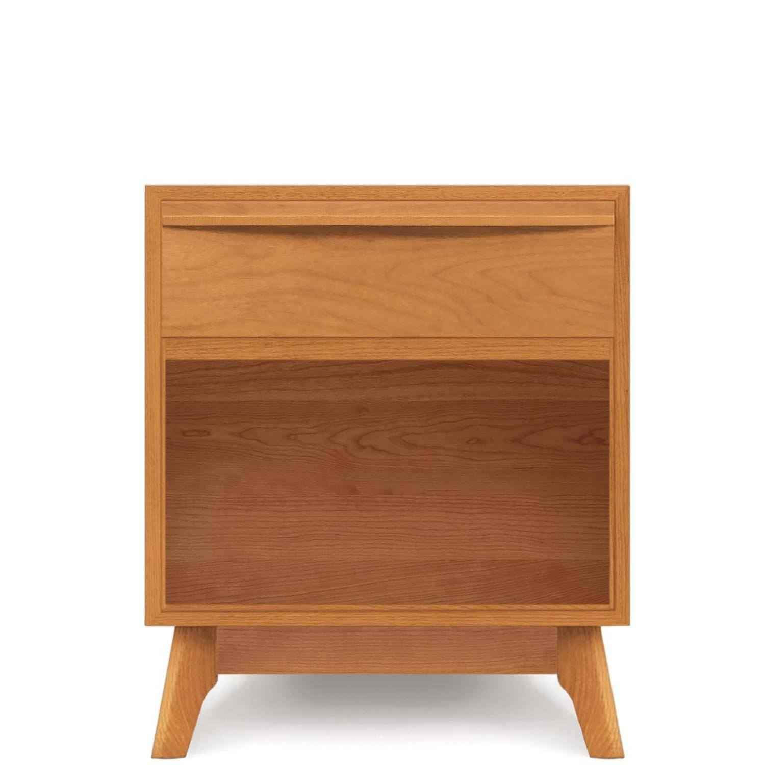 Catalina One Drawer Nightstand in Cherry - Urban Natural Home Furnishings