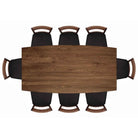 Catalina Fixed Top Table in Walnut - Urban Natural Home Furnishings.  Dining Table, Copeland