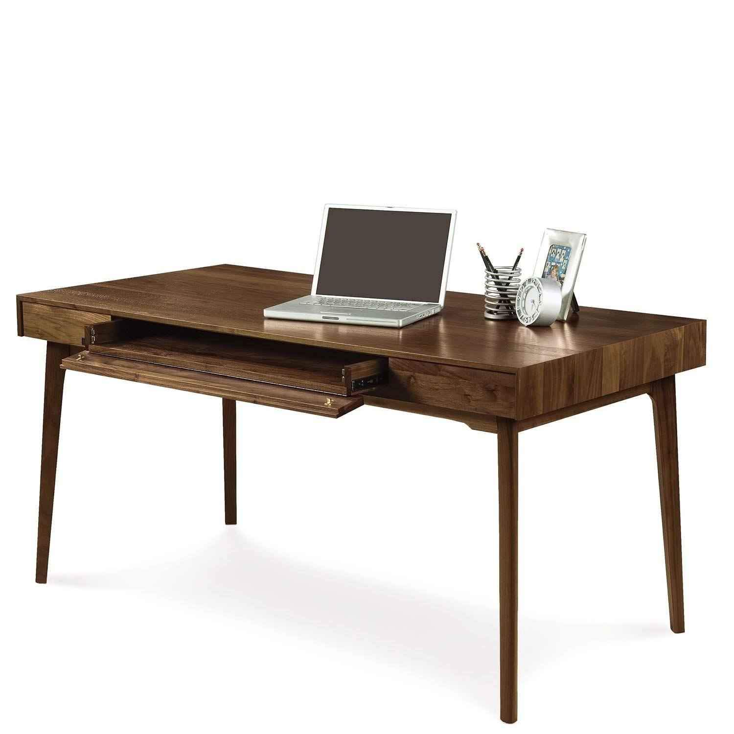 Catalina Desk in Walnut (3 Sizes Available) - Urban Natural Home Furnishings