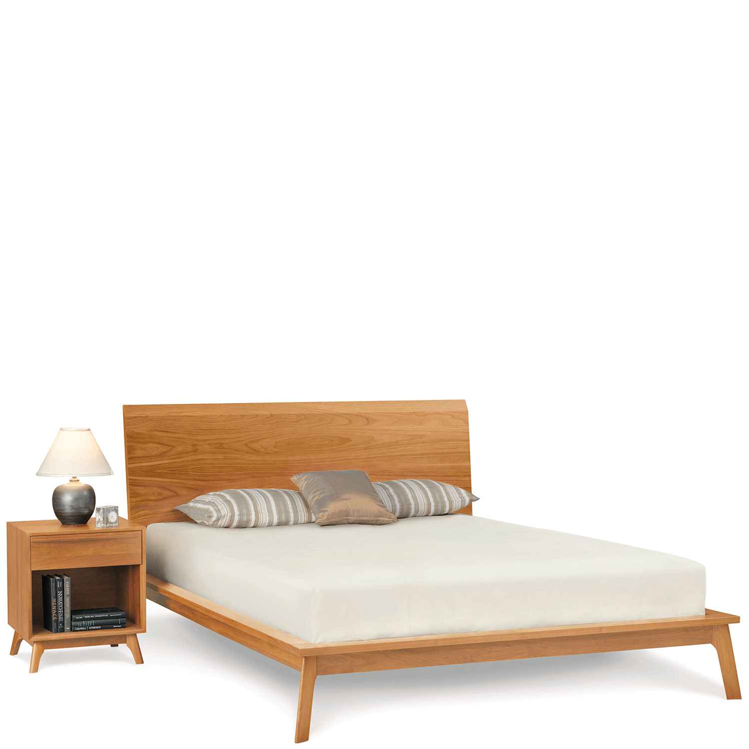 Catalina Bed in Cherry - Urban Natural Home Furnishings