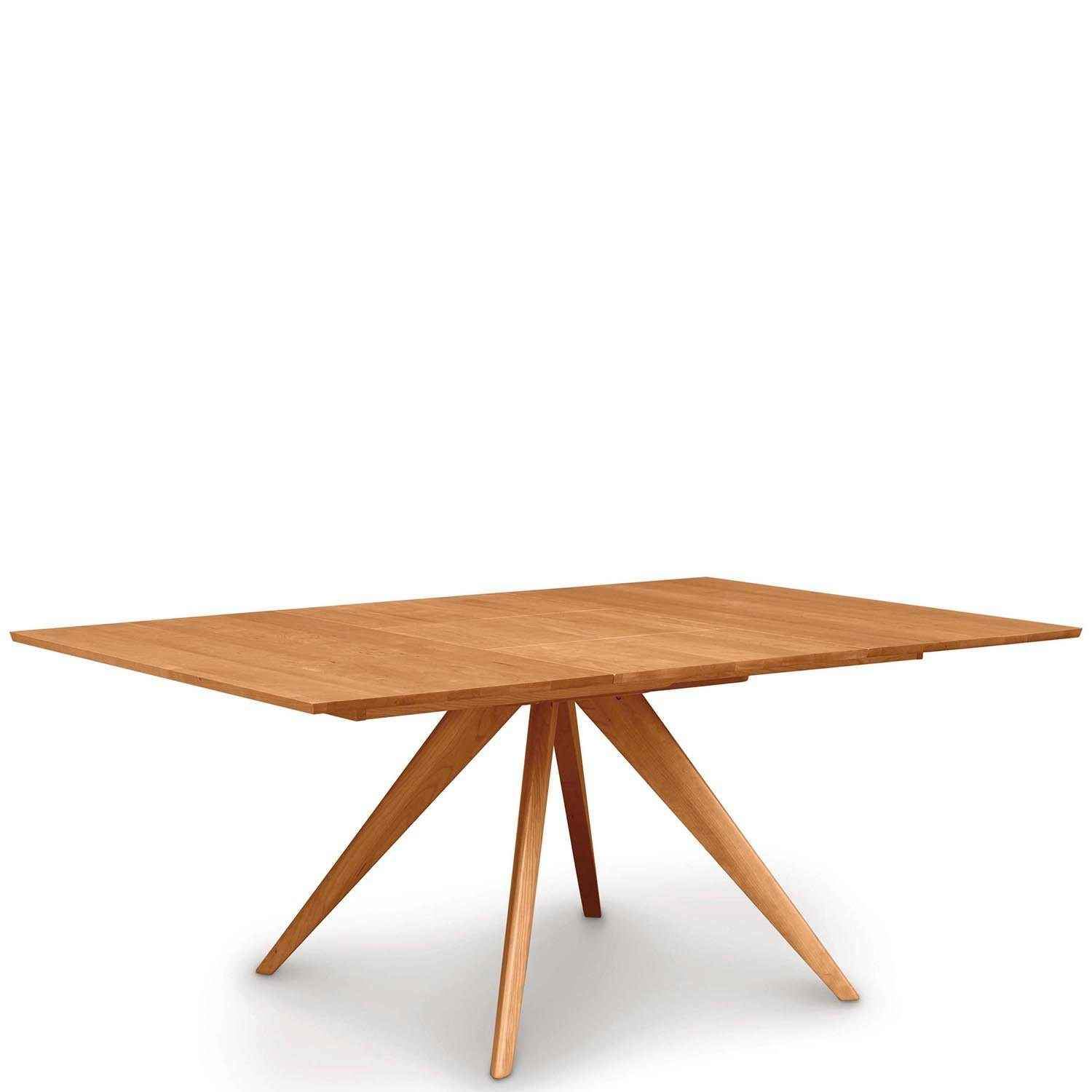 Catalina 48" Square Top Extension Table in Cherry - Urban Natural Home Furnishings.  Dining Table, Copeland