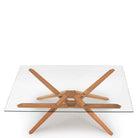 Exeter Glass Top Tables in Cherry - Urban Natural Home Furnishings.  Dining Table, Copeland