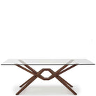 Exeter Glass Top Tables In Walnut - Urban Natural Home Furnishings.  Dining Table, Copeland