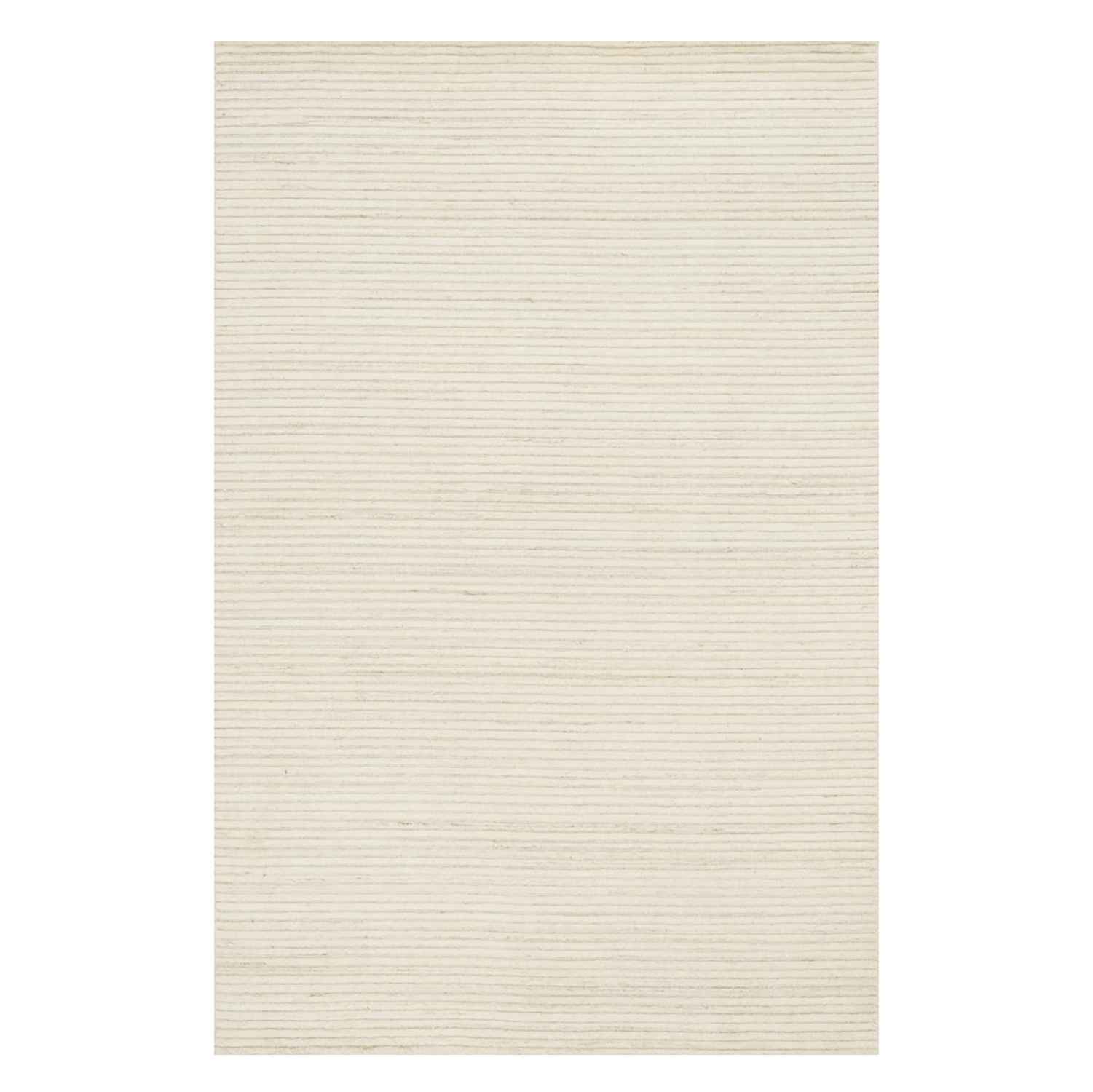 Hadley Hand Loomed Area Rug in Ivory by Loloi