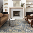 Helena Hand Knotted Rug in Indigo/Taupe - Urban Natural Home Furnishings