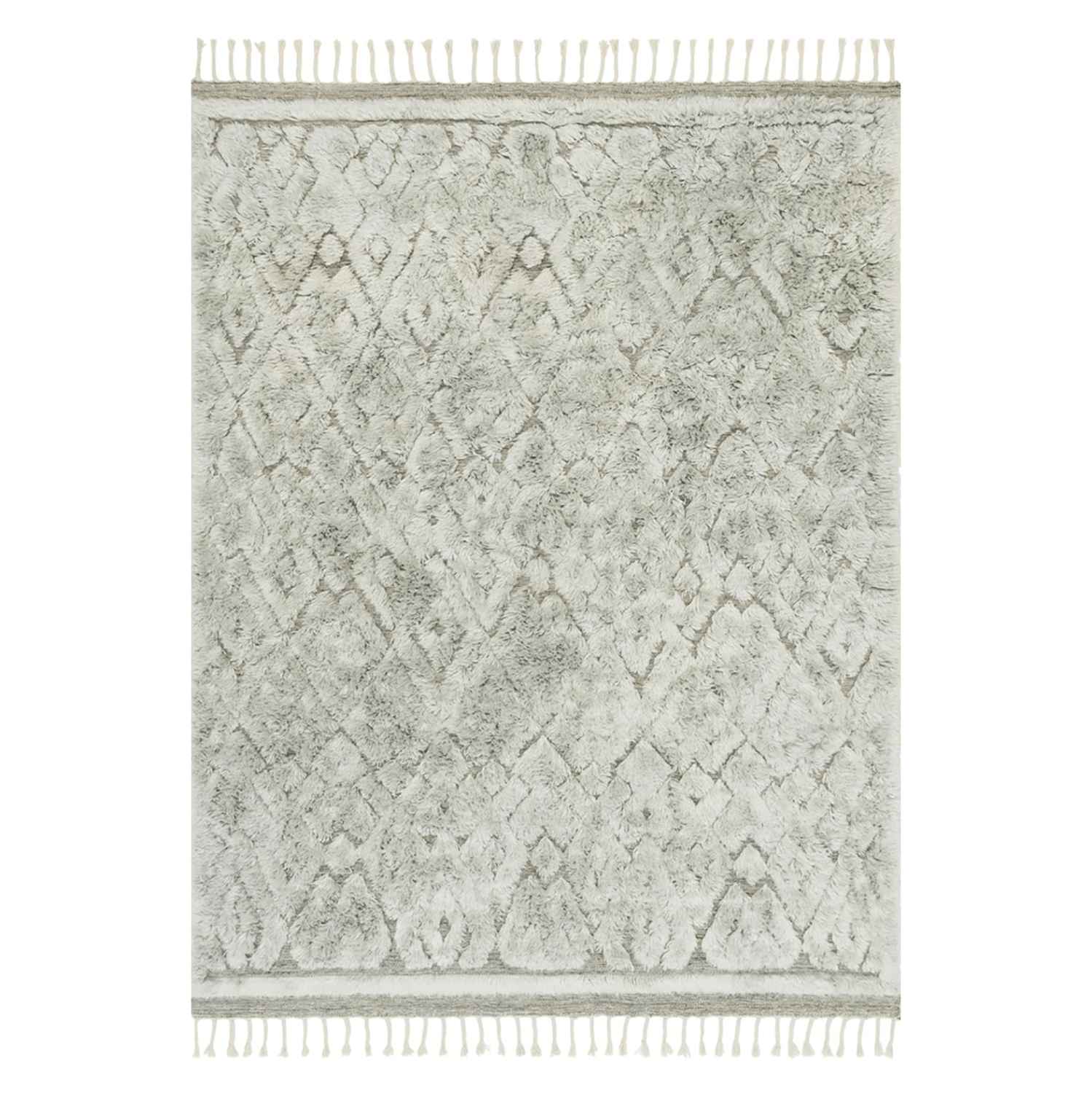 Hygge Hand Loomed Area Rug in Grey / Mist by Loloi