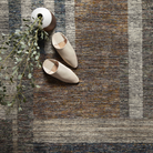 Issey Hand Knotted Rug in Denim/Multi - Urban Natural Home Furnishings