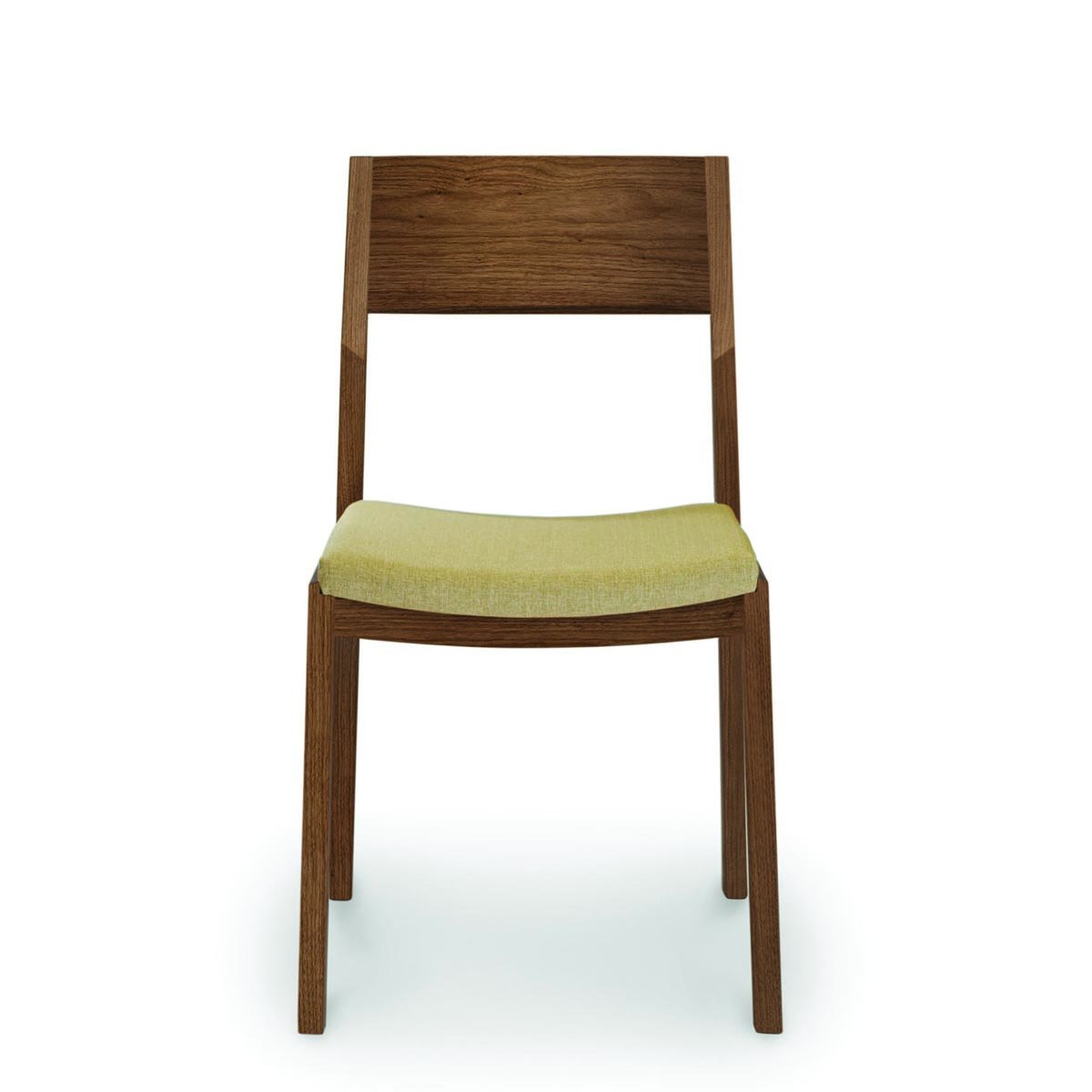 Iso Upholstered Sidechair in Walnut - Urban Natural Home Furnishings