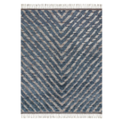 Khalid Hand Knotted Area Rug in Blue / Pewter by Loloi