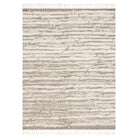 Khalid Hand Knotted Area Rug in Ivory / Taupe by Loloi