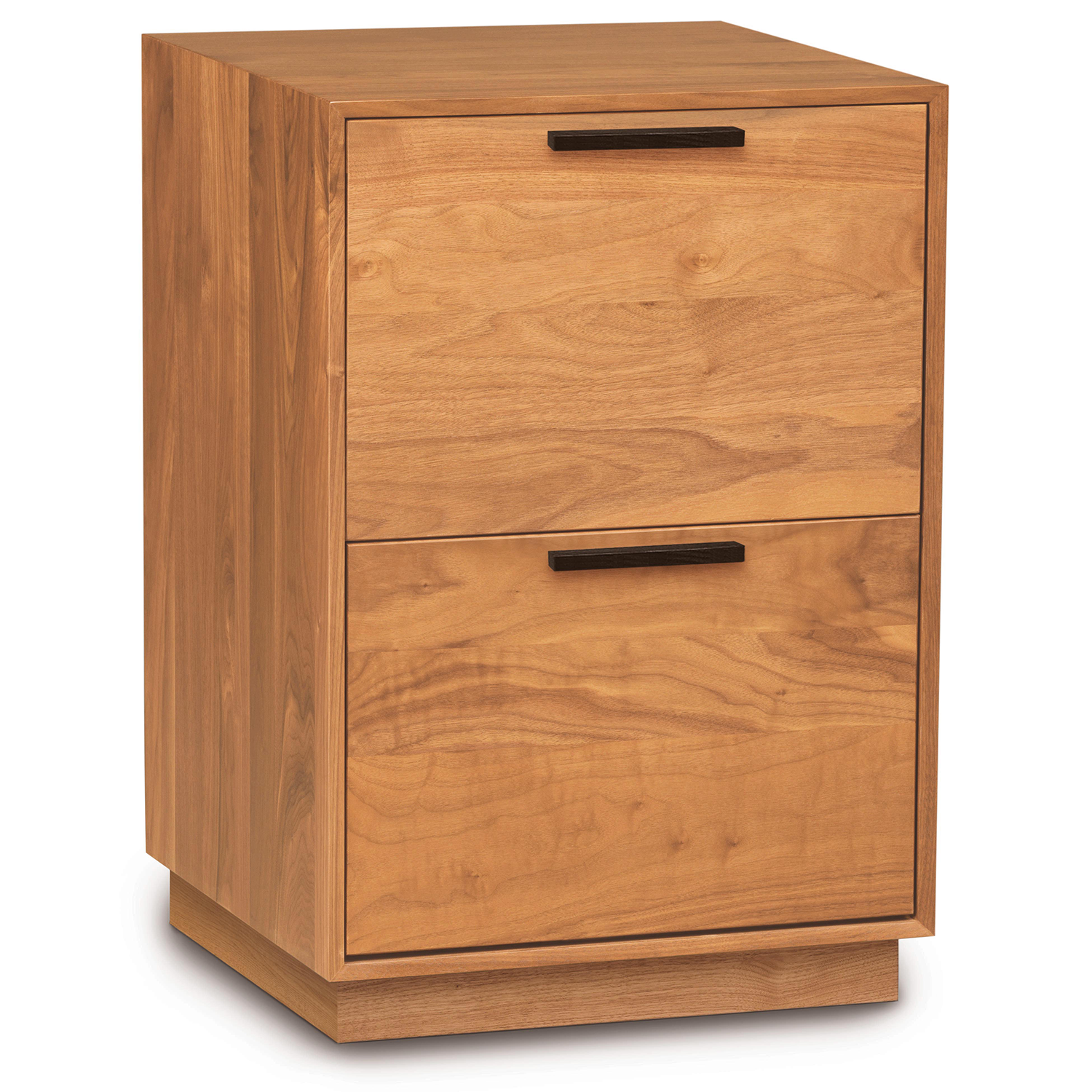 Linear Narrow Rolling File Cabinet in Cherry - Urban Natural Home Furnishings