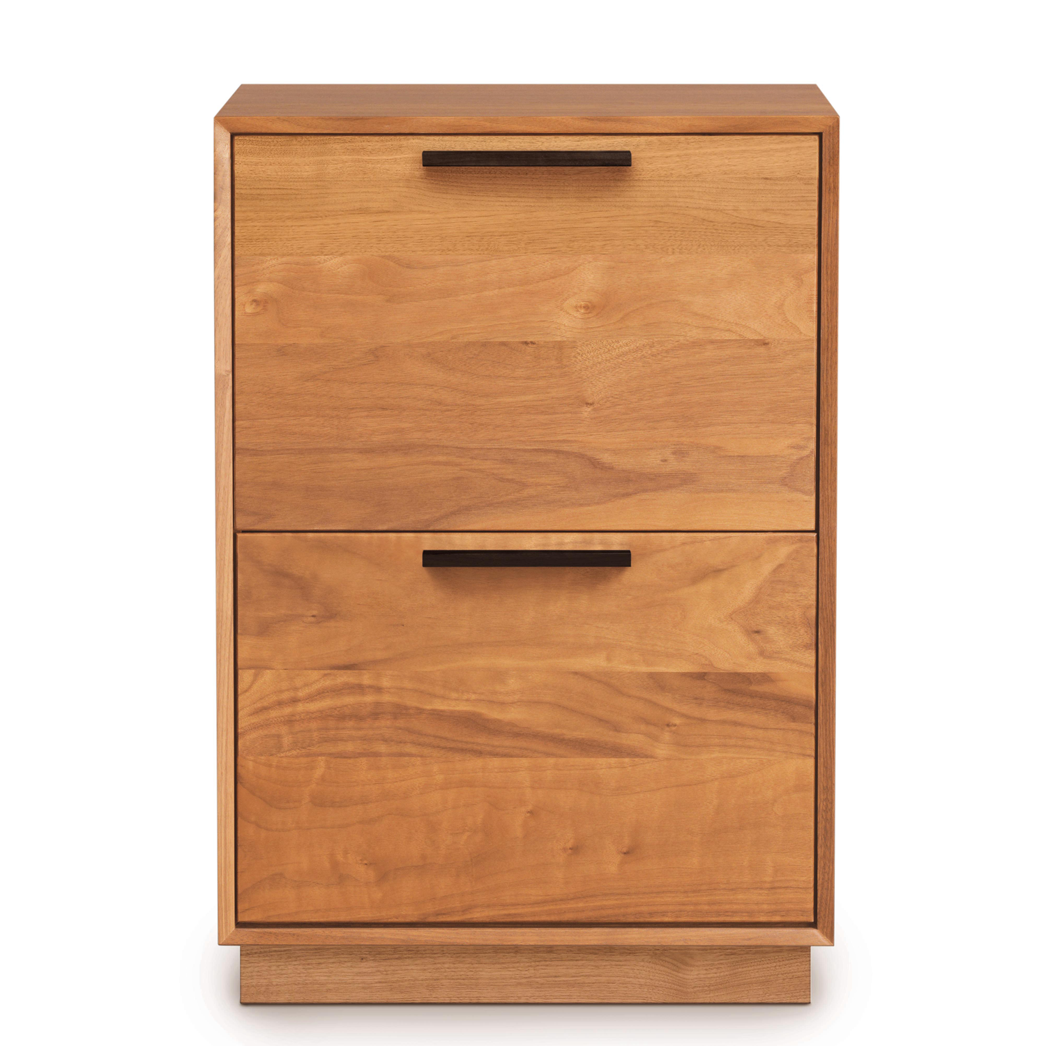 Linear Narrow Rolling File Cabinet in Cherry - Urban Natural Home Furnishings