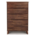 Linn Five Drawer Dresser (Wide) in Walnut - Urban Natural Home Furnishings