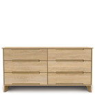 Linn Six Drawer Dresser in Oak - Urban Natural Home Furnishings