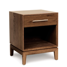 Mansfield One Drawer Nightstand in Walnut - Urban Natural Home Furnishings