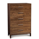 Mansfield Five Drawer Wide Dresser in Walnut - Urban Natural Home Furnishings