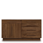 Moduluxe 35" Dresser (4 Drawers on Right 1 Drawer Over 2 Doors on Left) - Urban Natural Home Furnishings