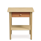 Sarah One Drawer Nightstand in Maple/Cherry - Urban Natural Home Furnishings