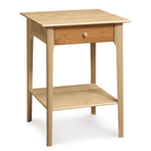 Sarah One Drawer Nightstand in Maple/Cherry - Urban Natural Home Furnishings