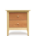 Sarah Two Drawer Nightstand in Maple/Cherry - Urban Natural Home Furnishings.  Nightstands, Copeland