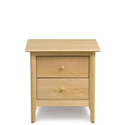 Sarah Two Drawer Nightstand in Maple - Urban Natural Home Furnishings.  Nightstands, Copeland