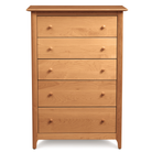 Sarah Five Drawer Dresser in Cherry - Urban Natural Home Furnishings