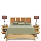 Sarah Sleigh 48" Bed With Storage in Cherry/Maple - Urban Natural Home Furnishings.  Bedframes, Copeland