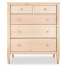 Shaker Five Drawer Chest - Urban Natural Home Furnishings