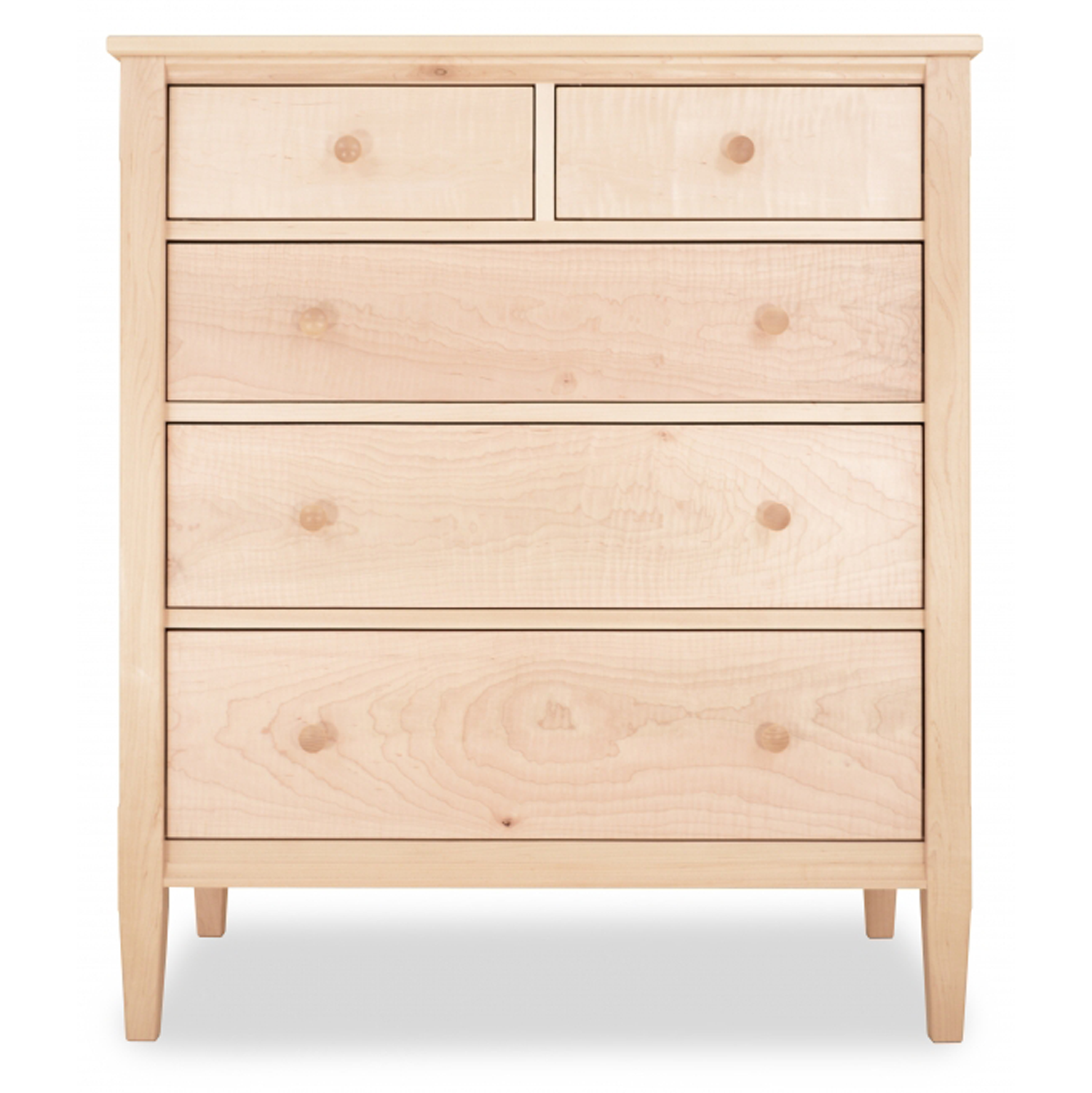 Shaker Five Drawer Chest - Urban Natural Home Furnishings