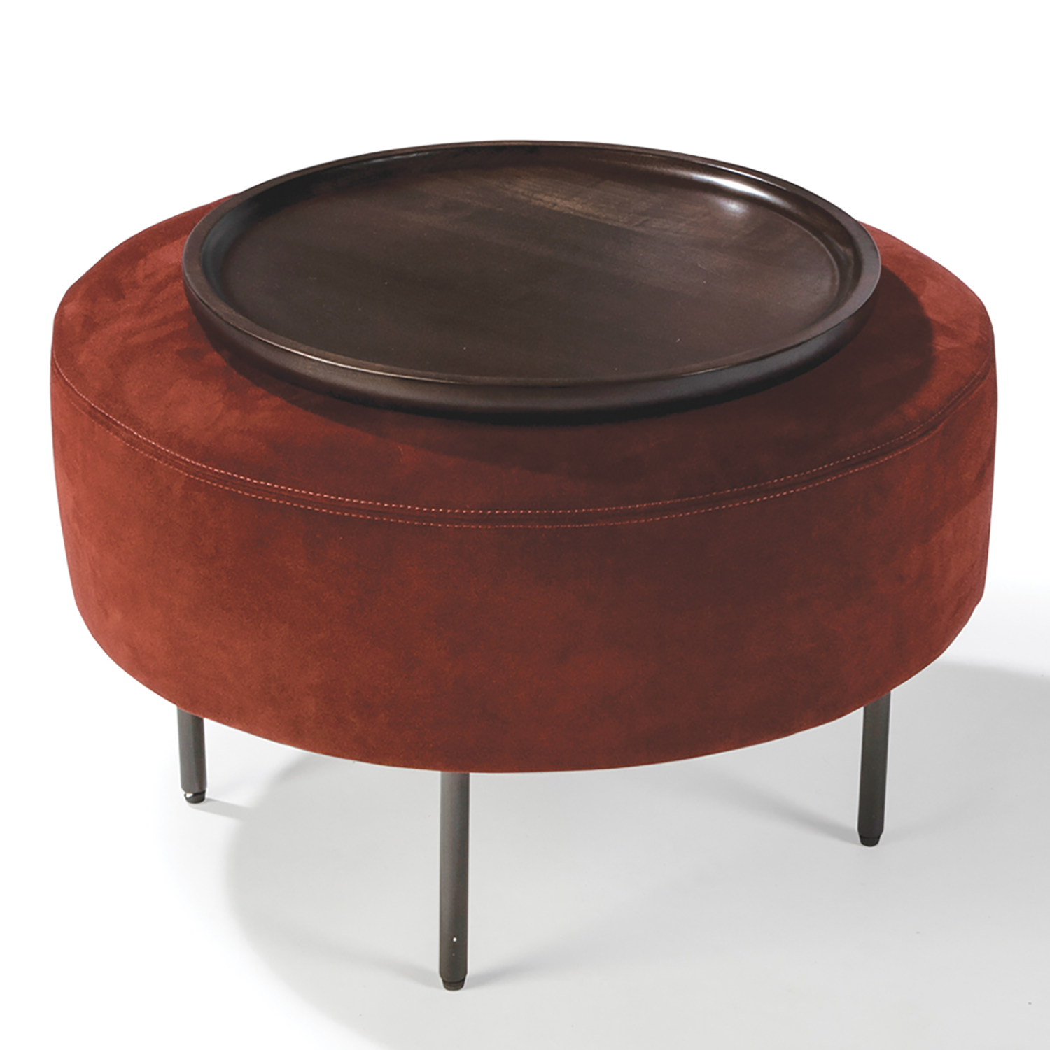 Slice Round Ottoman - Urban Natural Home Furnishings