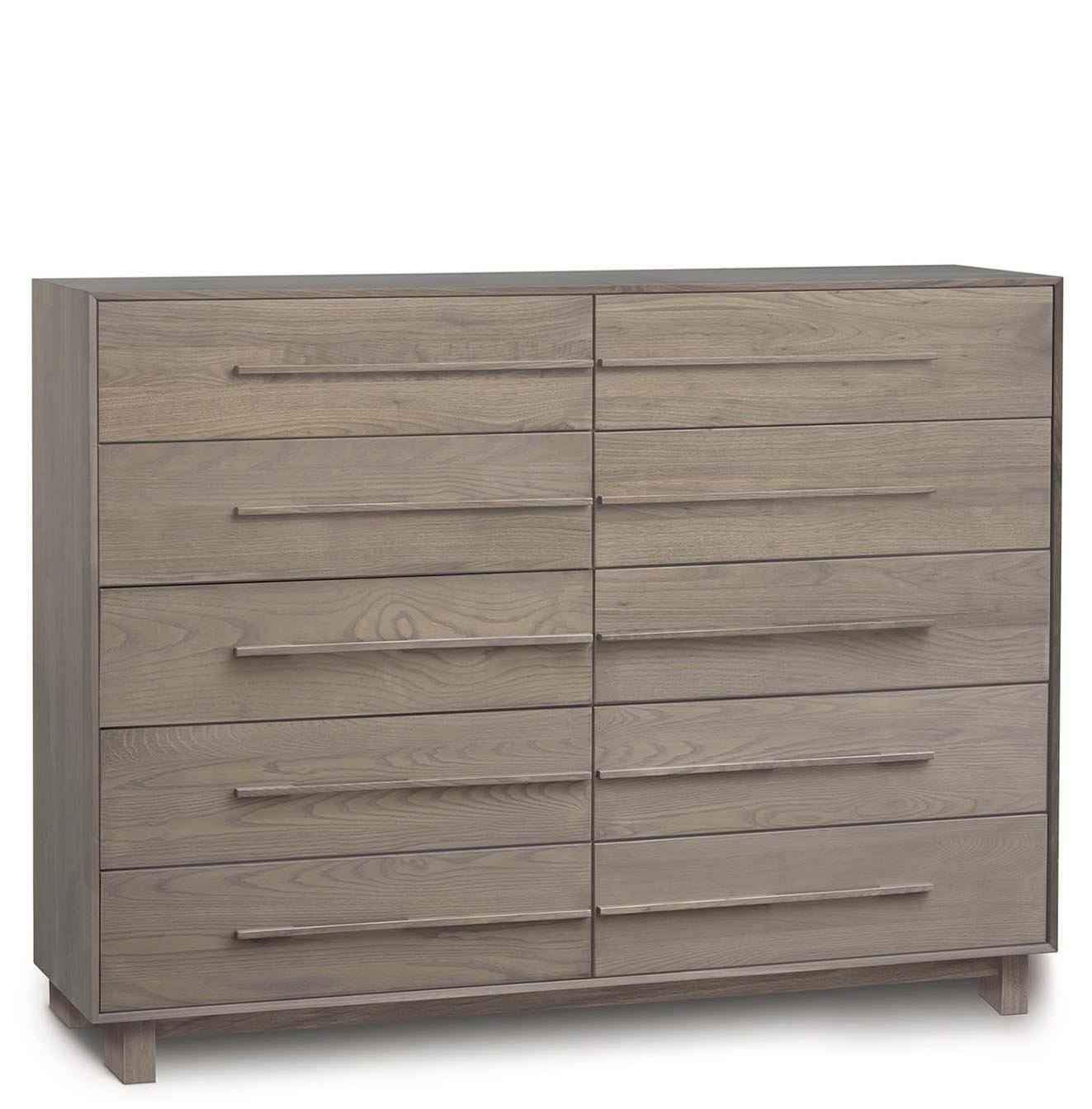 Sloane 10 Drawer Wide Dresser in Ash - Urban Natural Home Furnishings.  Dressers & Armoires, Copeland