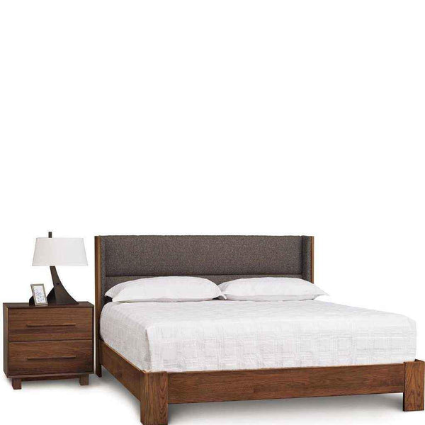 Sloane floating upholstered platform shop bed